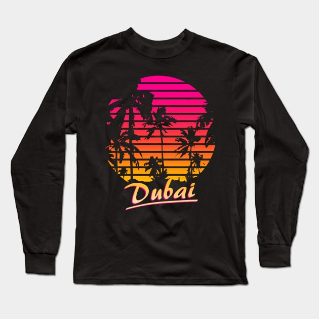 Dubai Long Sleeve T-Shirt by Nerd_art